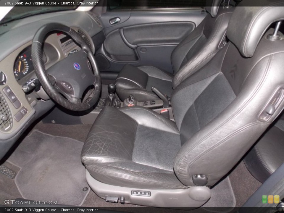 Charcoal Gray Interior Photo for the 2002 Saab 9-3 Viggen Coupe #79655331