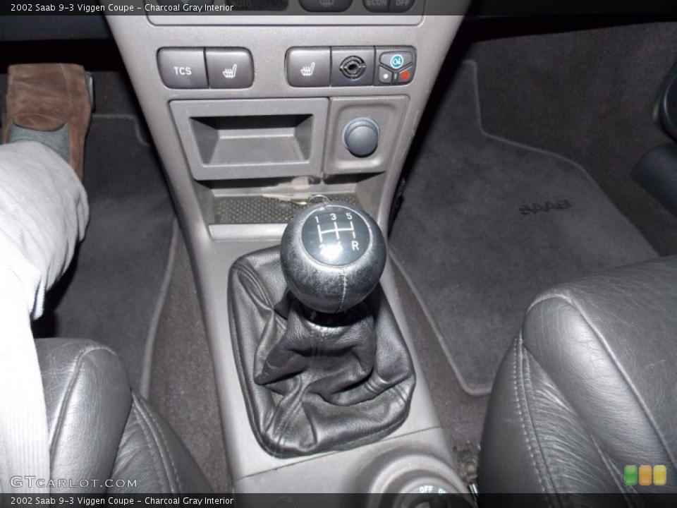 Charcoal Gray Interior Transmission for the 2002 Saab 9-3 Viggen Coupe #79655628