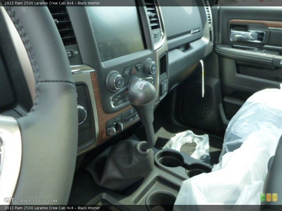 Black Interior Transmission for the 2013 Ram 2500 Laramie Crew Cab 4x4 #79655672