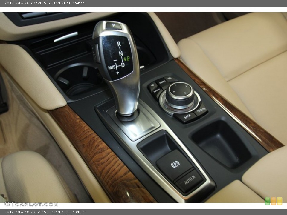 Sand Beige Interior Transmission for the 2012 BMW X6 xDrive35i #79655853