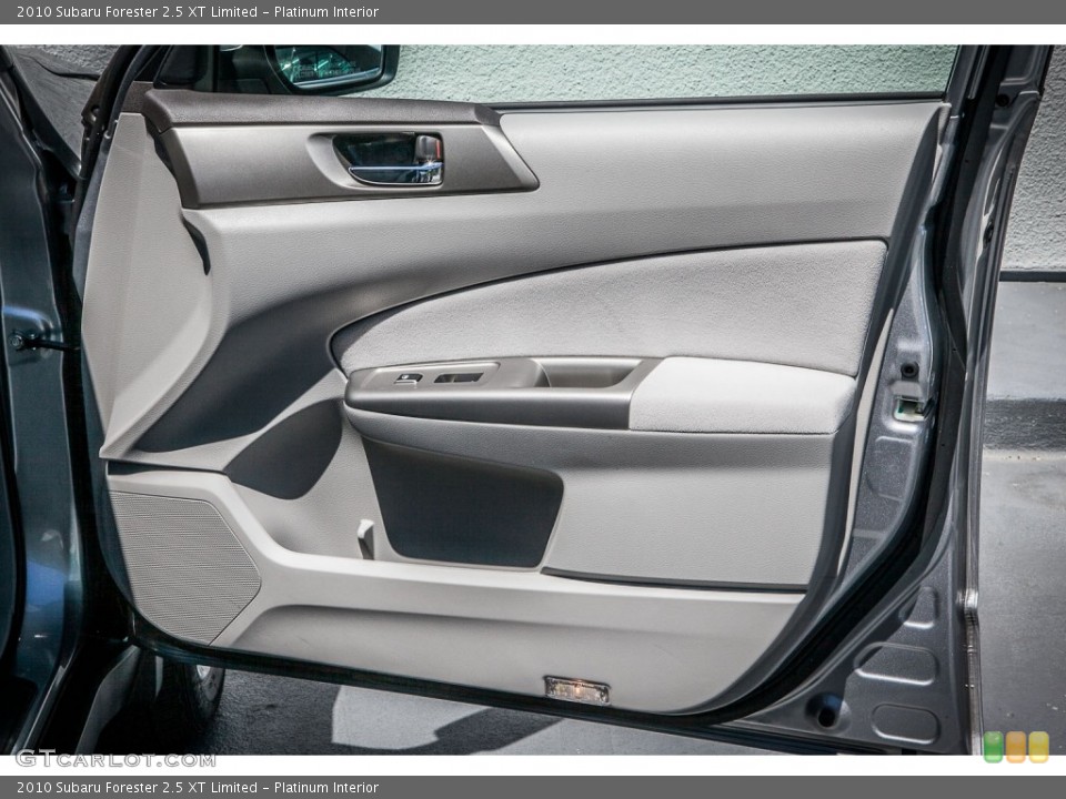 Platinum Interior Door Panel for the 2010 Subaru Forester 2.5 XT Limited #79656881
