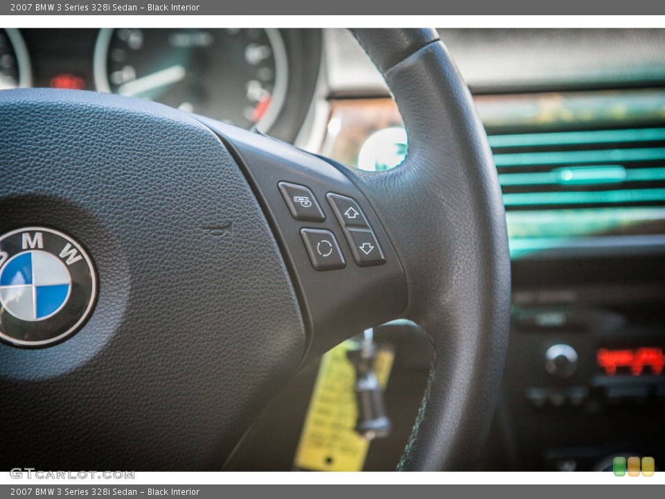 Black Interior Controls for the 2007 BMW 3 Series 328i Sedan #79657556