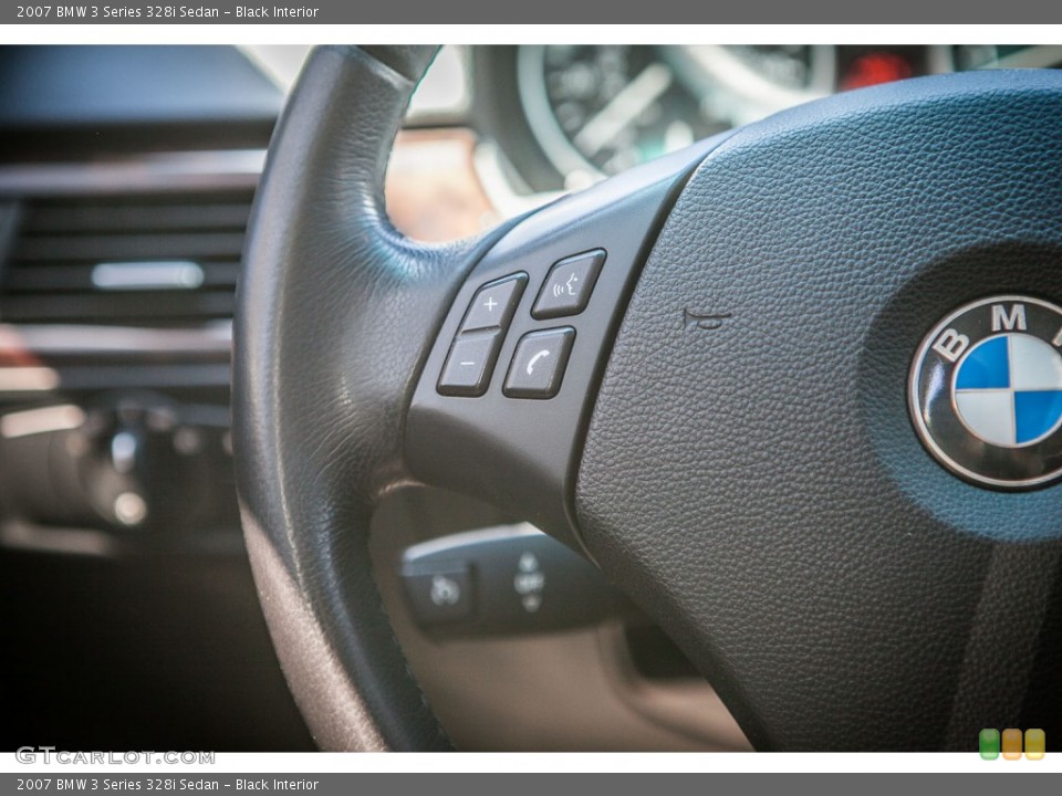 Black Interior Controls for the 2007 BMW 3 Series 328i Sedan #79657579