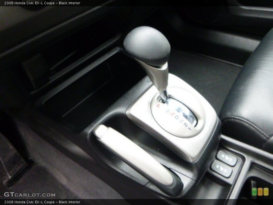 Black Interior Transmission for the 2008 Honda Civic EX-L Coupe #79660199