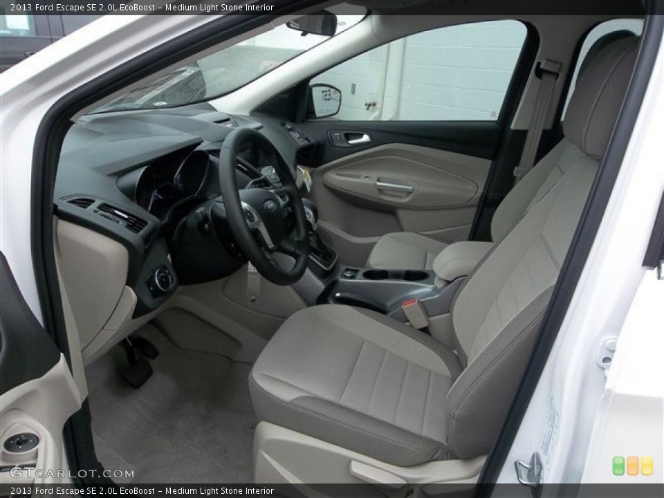 Medium Light Stone Interior Photo for the 2013 Ford Escape SE 2.0L EcoBoost #79661951