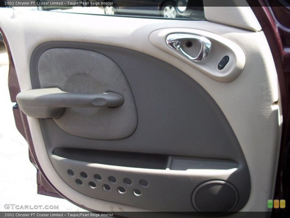 Taupe/Pearl Beige Interior Door Panel for the 2001 Chrysler PT Cruiser Limited #79662675