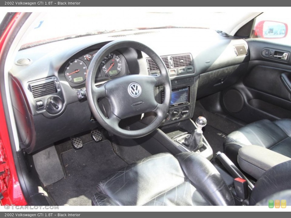 Black Interior Photo for the 2002 Volkswagen GTI 1.8T #79663622
