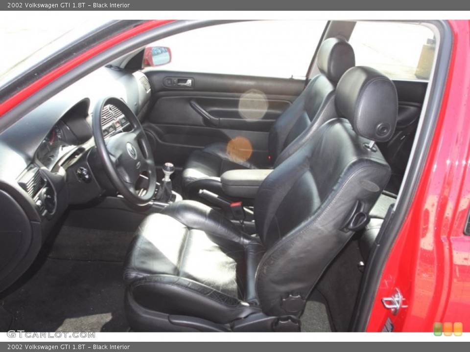 Black Interior Front Seat for the 2002 Volkswagen GTI 1.8T #79663643
