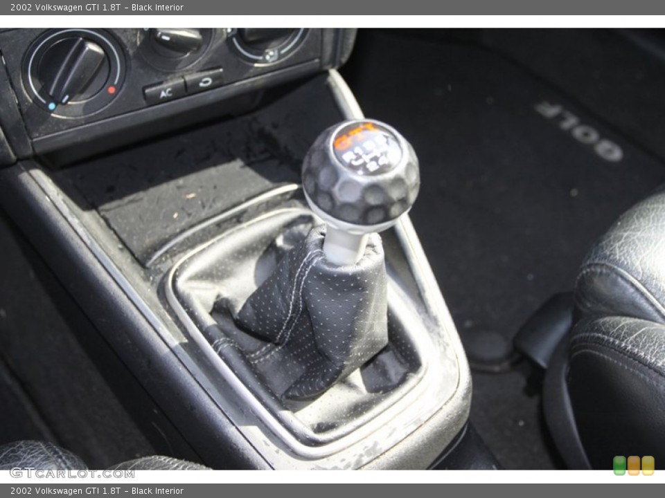 Black Interior Transmission for the 2002 Volkswagen GTI 1.8T #79663665
