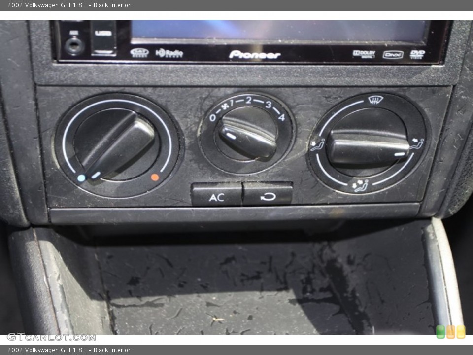 Black Interior Controls for the 2002 Volkswagen GTI 1.8T #79663695