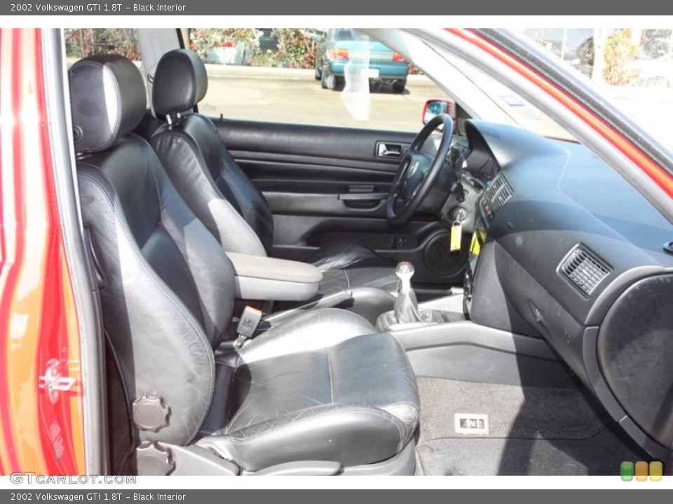 Black Interior Front Seat for the 2002 Volkswagen GTI 1.8T #79663749
