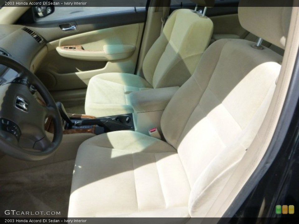 Ivory Interior Front Seat for the 2003 Honda Accord EX Sedan #79663844