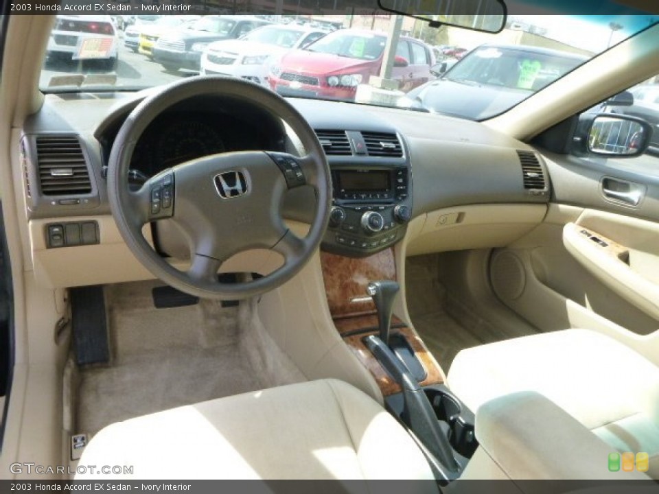 Ivory Interior Prime Interior for the 2003 Honda Accord EX Sedan #79663875