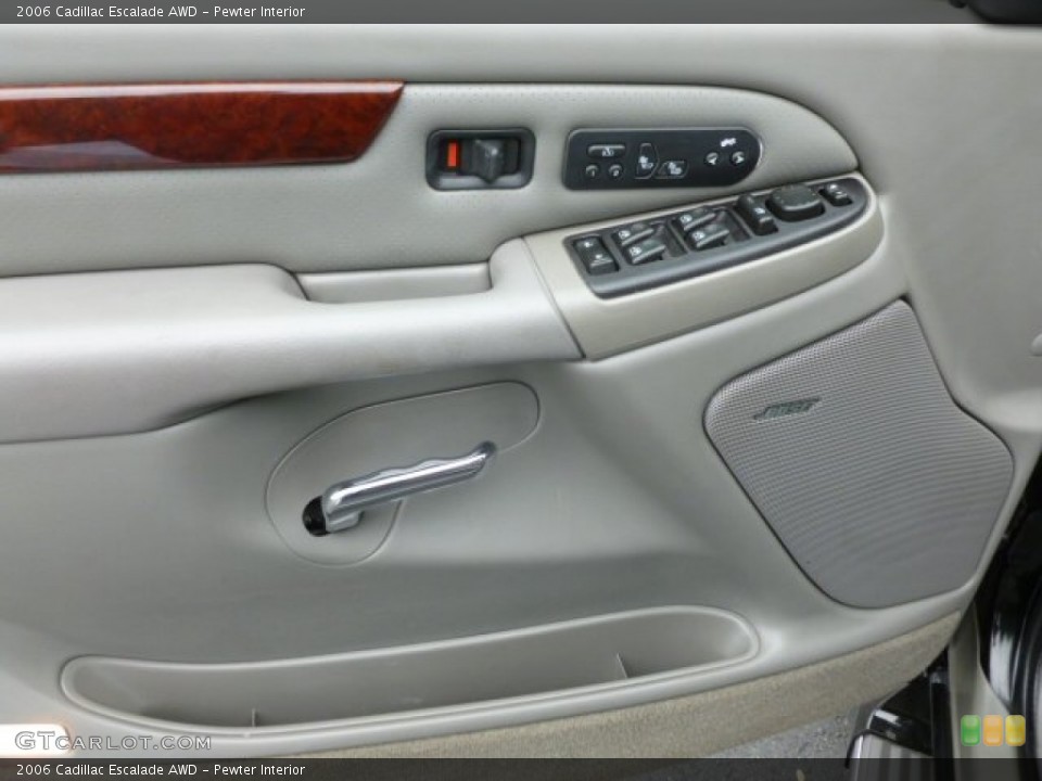Pewter Interior Door Panel for the 2006 Cadillac Escalade AWD #79664120