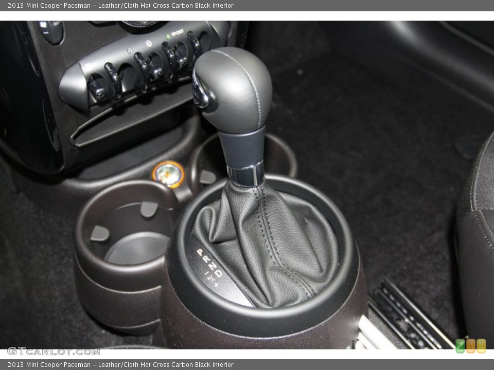 Leather/Cloth Hot Cross Carbon Black Interior Transmission for the 2013 Mini Cooper Paceman #79664404