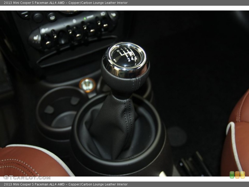Copper/Carbon Lounge Leather Interior Transmission for the 2013 Mini Cooper S Paceman ALL4 AWD #79664826