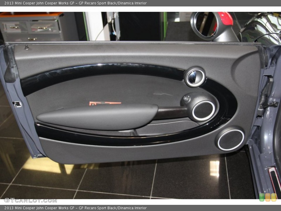 GP Recaro Sport Black/Dinamica Interior Door Panel for the 2013 Mini Cooper John Cooper Works GP #79665147