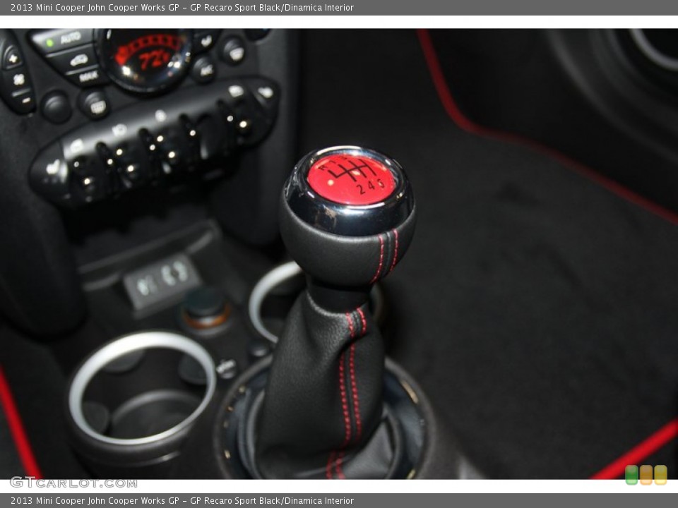 GP Recaro Sport Black/Dinamica Interior Transmission for the 2013 Mini Cooper John Cooper Works GP #79665242