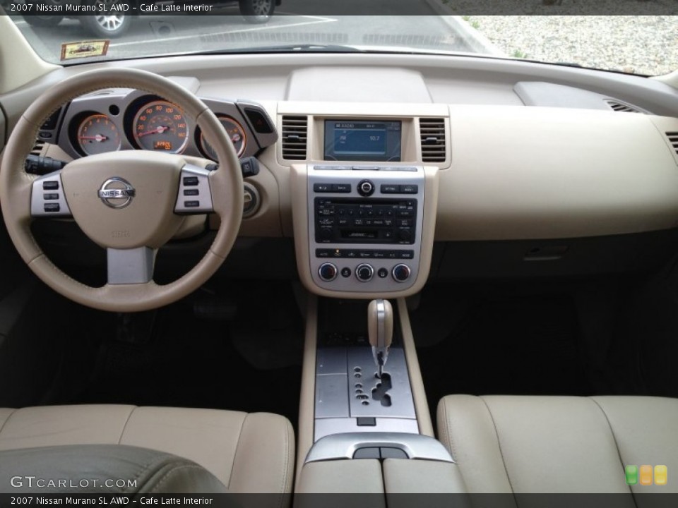 Cafe Latte Interior Dashboard for the 2007 Nissan Murano SL AWD #79666243