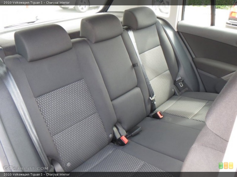Charcoal Interior Rear Seat for the 2010 Volkswagen Tiguan S #79666737