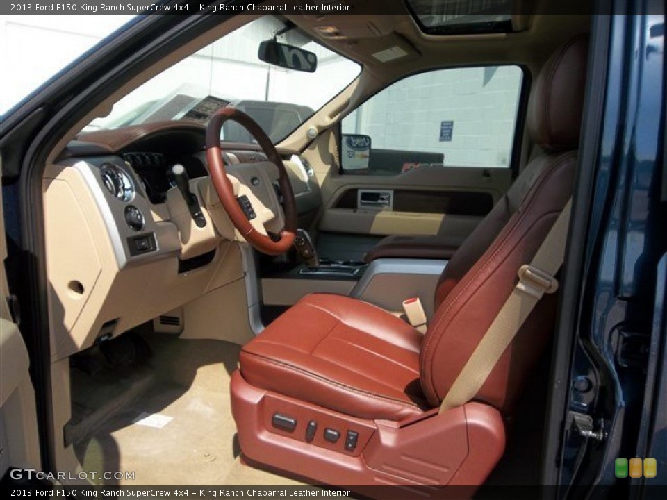 King Ranch Chaparral Leather Interior Photo for the 2013 Ford F150 King Ranch SuperCrew 4x4 #79667098