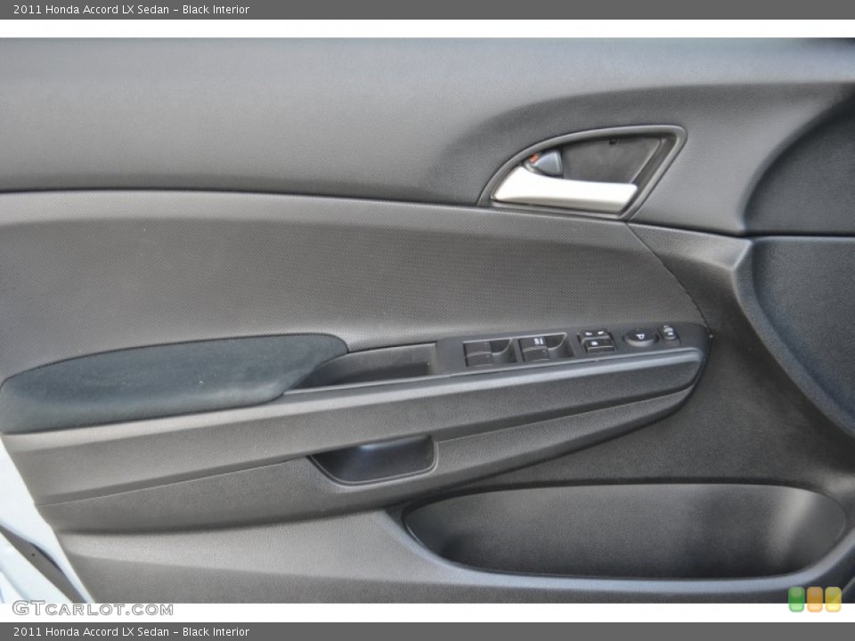Black Interior Door Panel for the 2011 Honda Accord LX Sedan #79667115