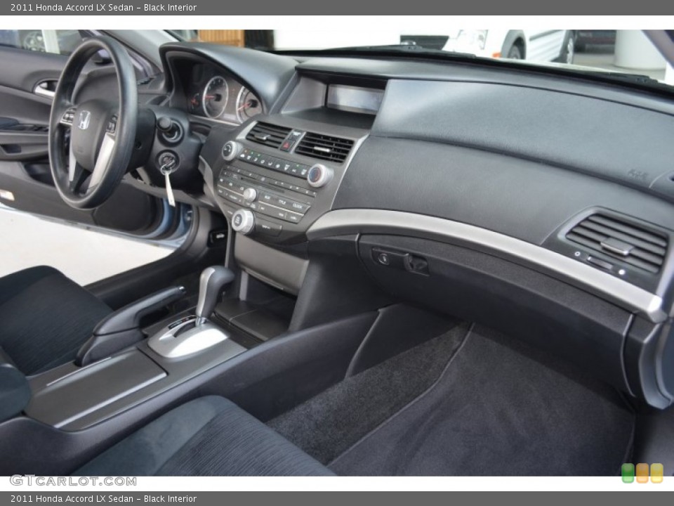 Black Interior Dashboard for the 2011 Honda Accord LX Sedan #79667227