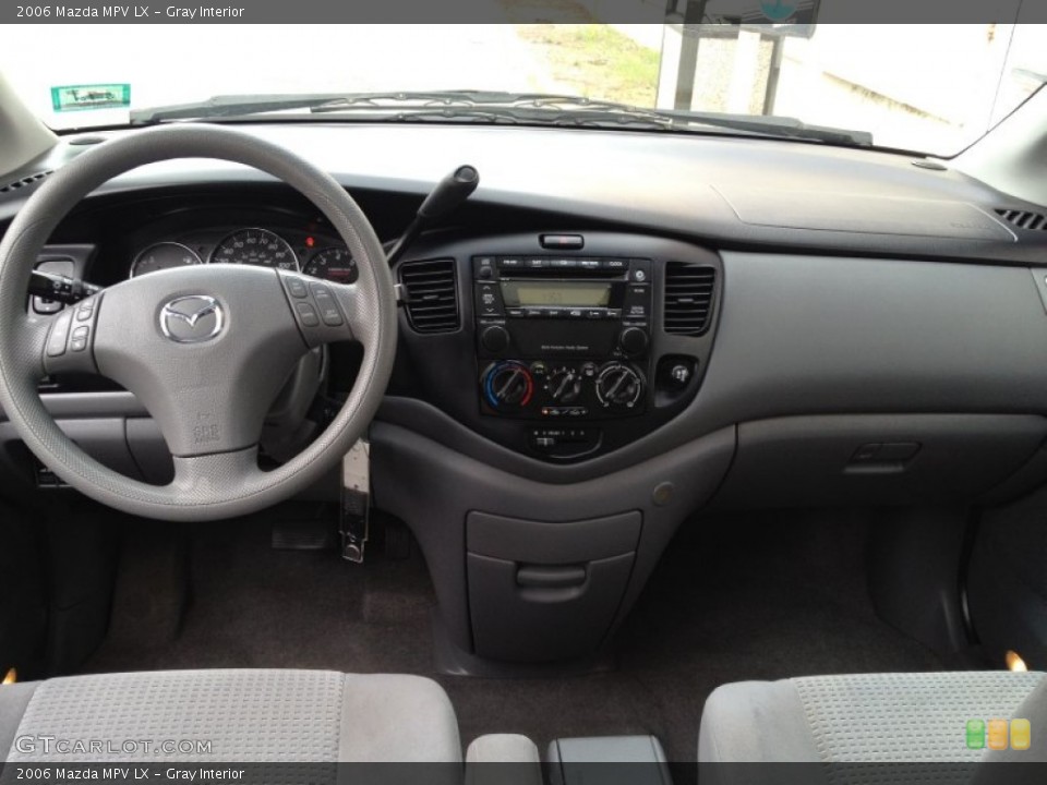 Gray Interior Dashboard for the 2006 Mazda MPV LX #79667829