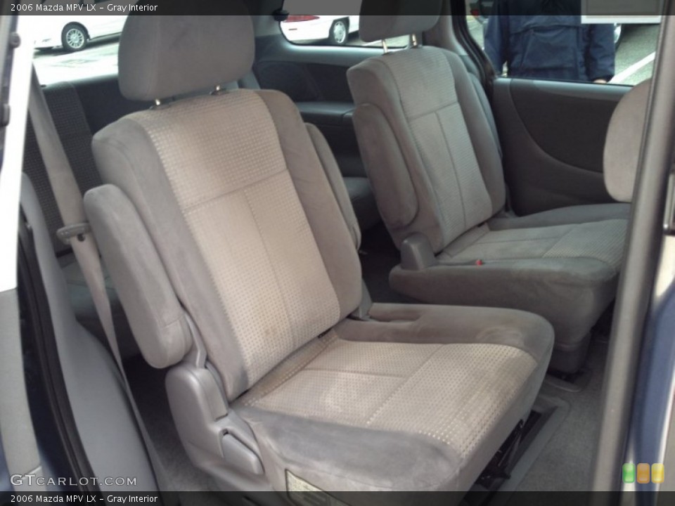 Gray Interior Rear Seat for the 2006 Mazda MPV LX #79667988