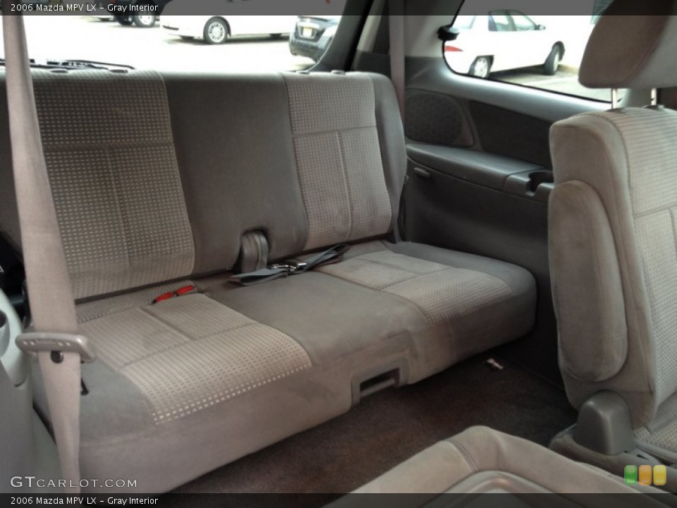 Gray Interior Rear Seat for the 2006 Mazda MPV LX #79668002