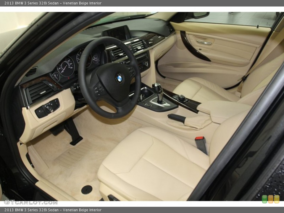 Venetian Beige Interior Prime Interior for the 2013 BMW 3 Series 328i Sedan #79668379
