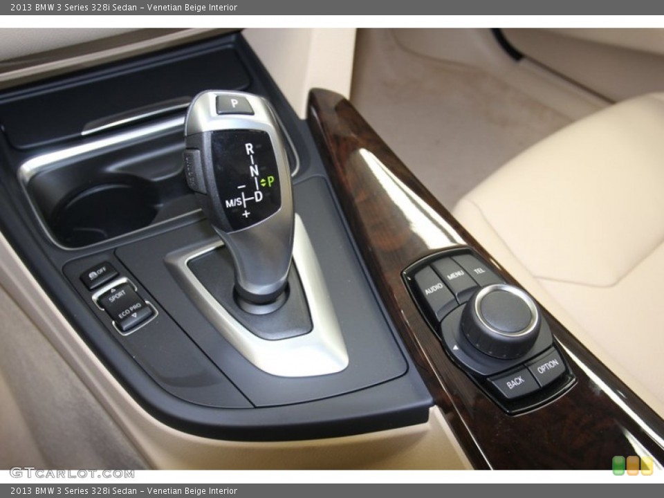 Venetian Beige Interior Transmission for the 2013 BMW 3 Series 328i Sedan #79668496