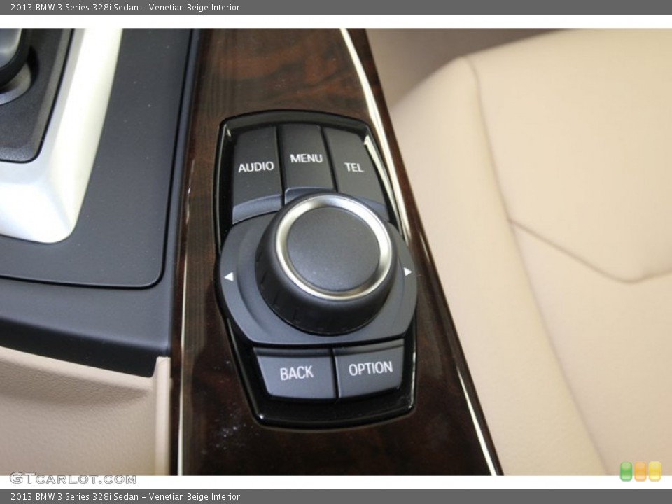 Venetian Beige Interior Controls for the 2013 BMW 3 Series 328i Sedan #79668509