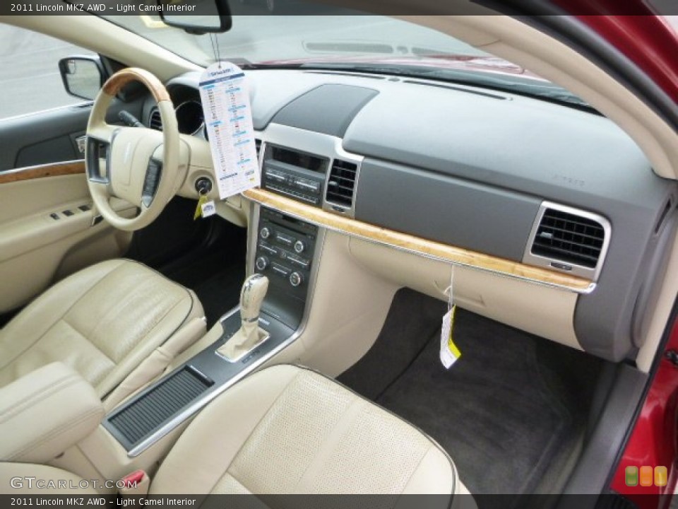 Light Camel Interior Dashboard for the 2011 Lincoln MKZ AWD #79668795