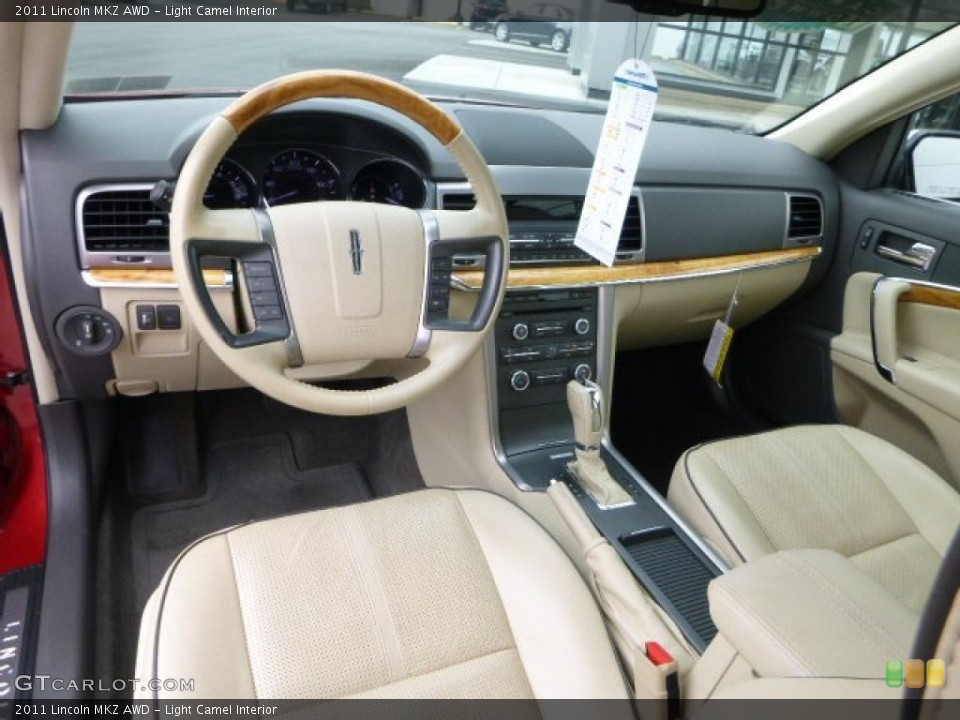 Light Camel Interior Prime Interior for the 2011 Lincoln MKZ AWD #79668873