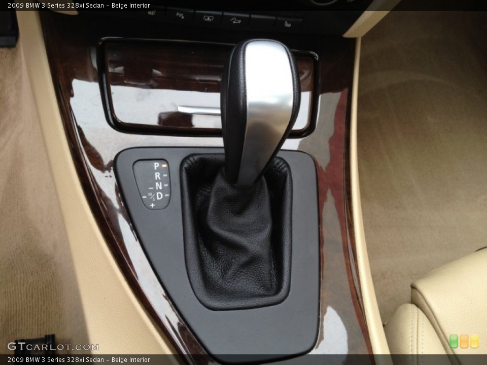 Beige Interior Transmission for the 2009 BMW 3 Series 328xi Sedan #79669585