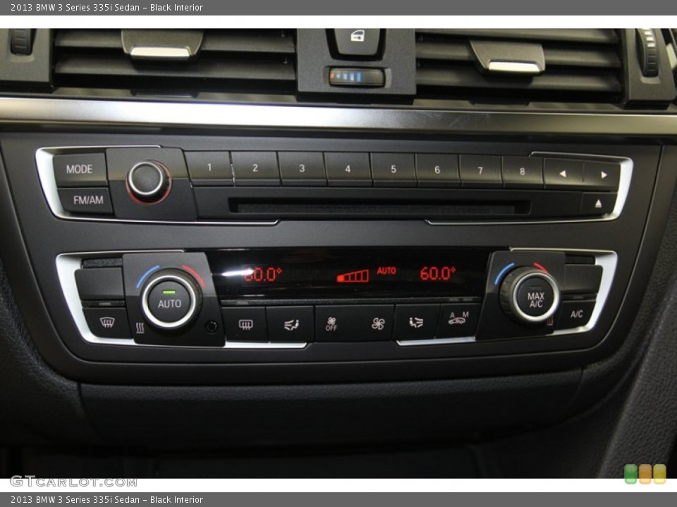 Black Interior Controls for the 2013 BMW 3 Series 335i Sedan #79670378
