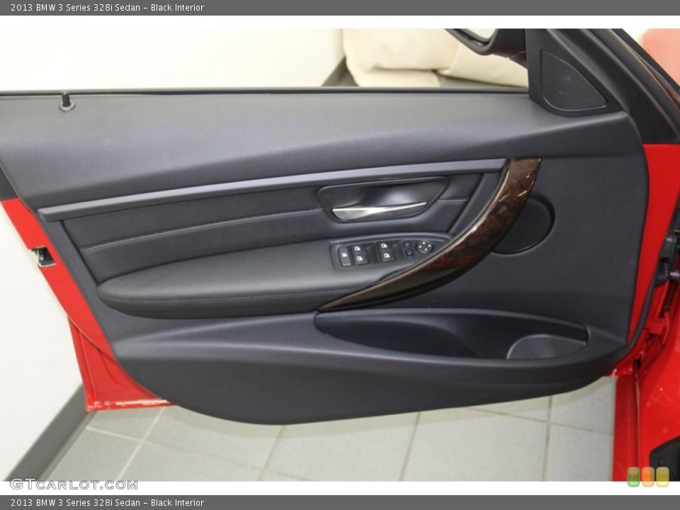 Black Interior Door Panel for the 2013 BMW 3 Series 328i Sedan #79671158