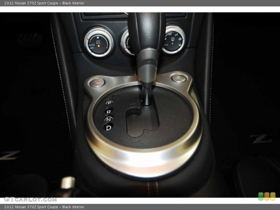 Black Interior Transmission for the 2012 Nissan 370Z Sport Coupe #79671770