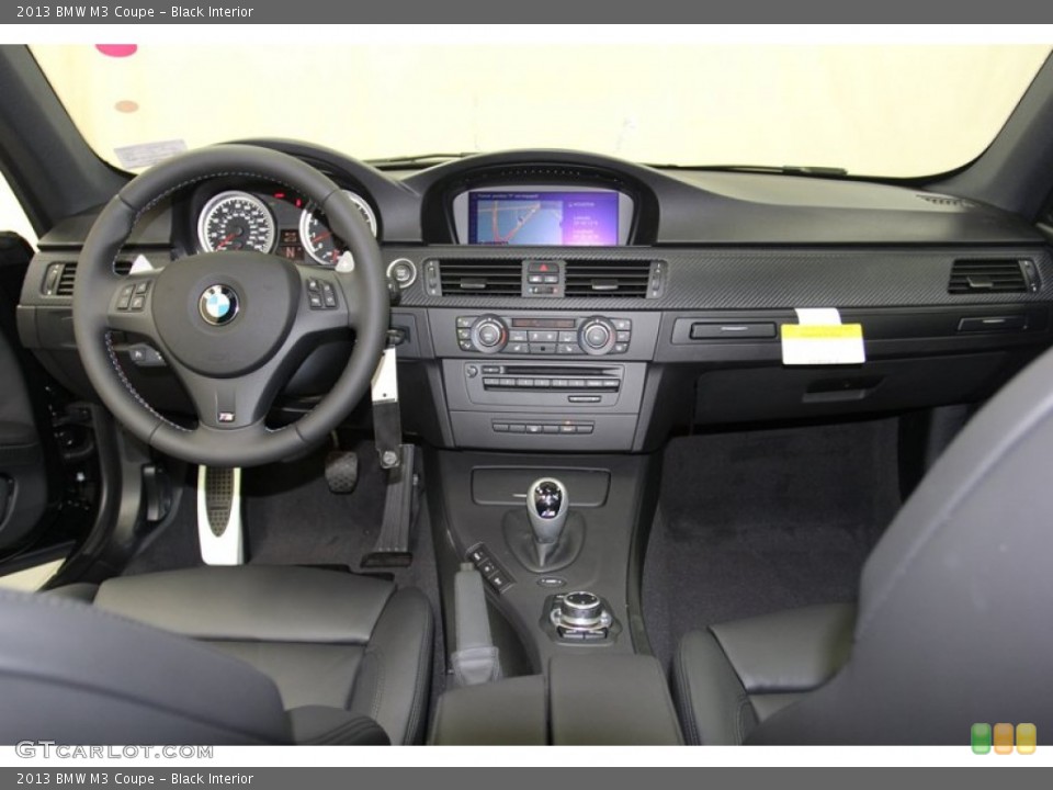 Black Interior Dashboard for the 2013 BMW M3 Coupe #79672710