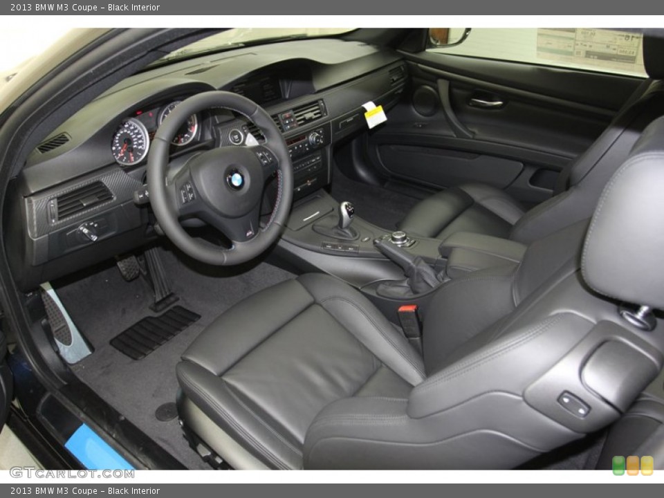 Black Interior Prime Interior for the 2013 BMW M3 Coupe #79672809