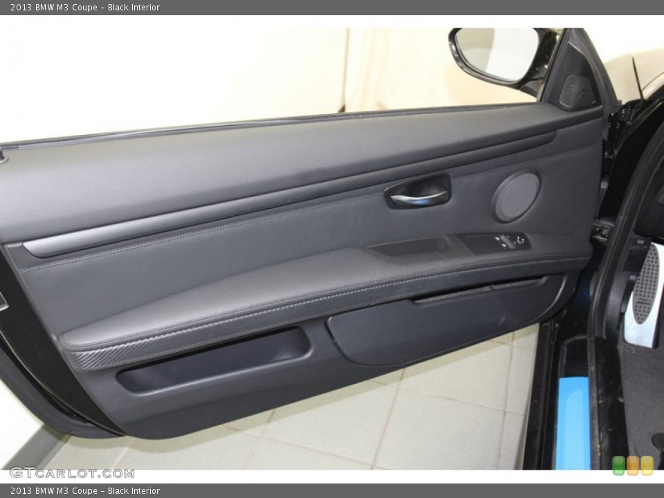 Black Interior Door Panel for the 2013 BMW M3 Coupe #79672833