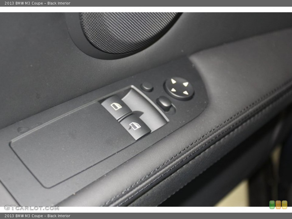 Black Interior Controls for the 2013 BMW M3 Coupe #79672844