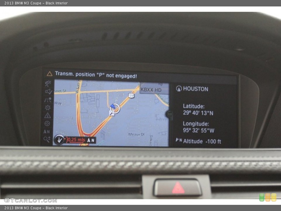 Black Interior Navigation for the 2013 BMW M3 Coupe #79672887