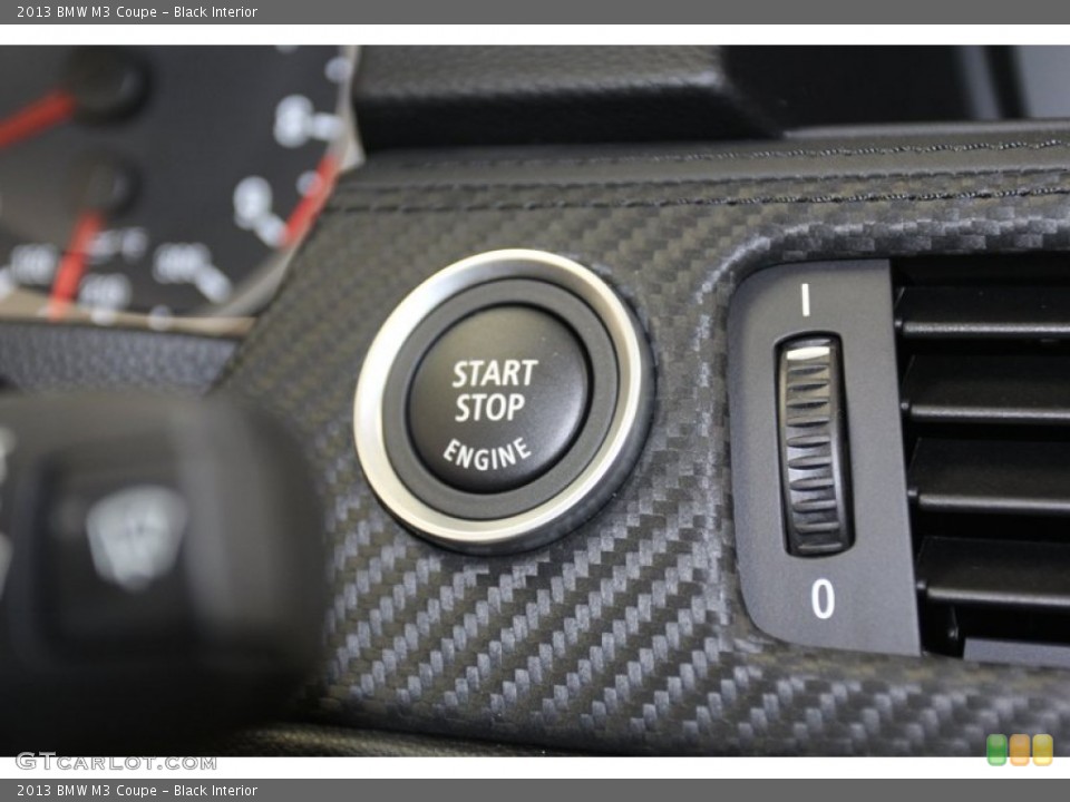 Black Interior Controls for the 2013 BMW M3 Coupe #79672941