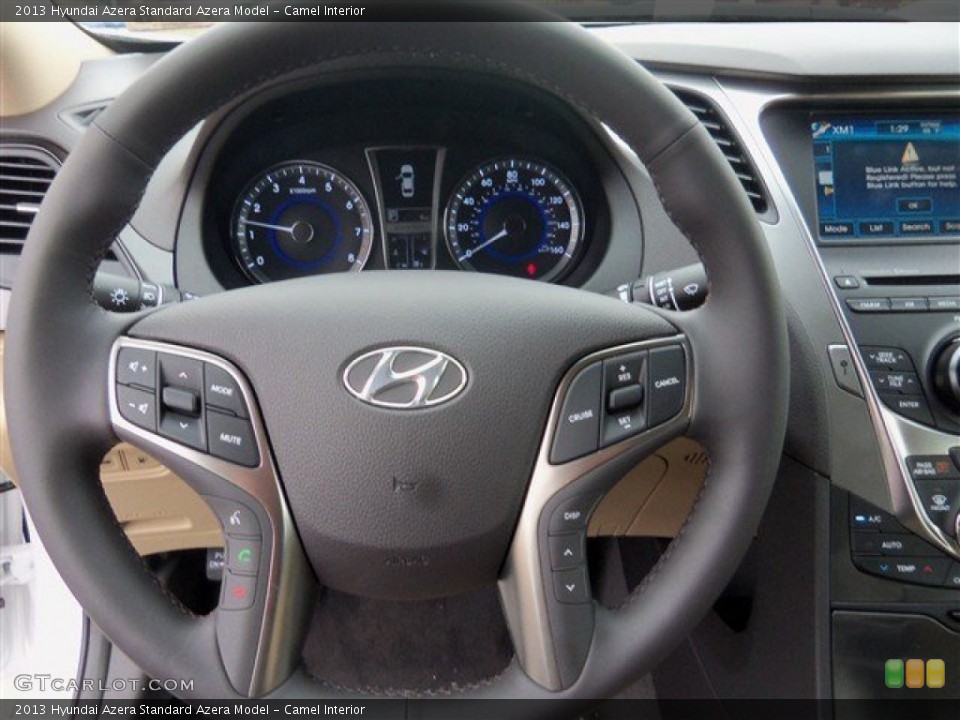 Camel Interior Steering Wheel for the 2013 Hyundai Azera  #79673348