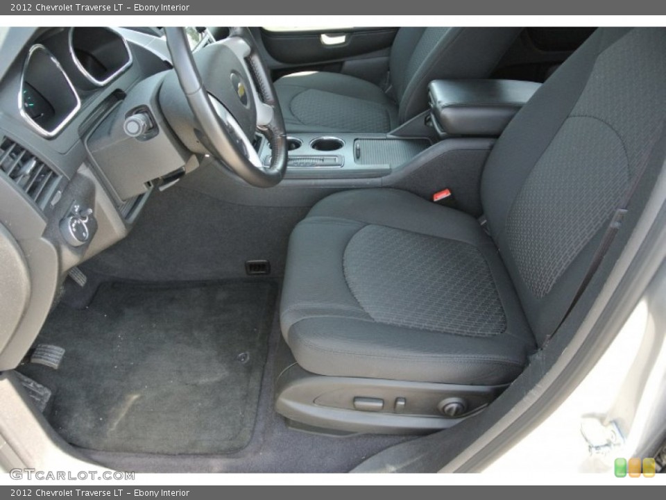Ebony Interior Photo for the 2012 Chevrolet Traverse LT #79673529
