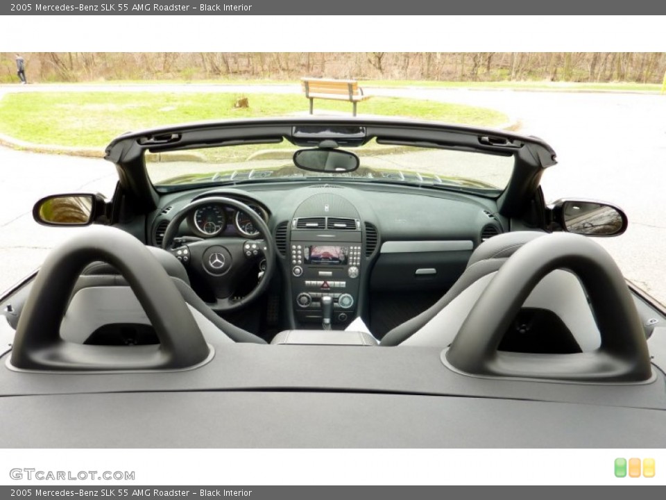 Black Interior Dashboard for the 2005 Mercedes-Benz SLK 55 AMG Roadster #79675071