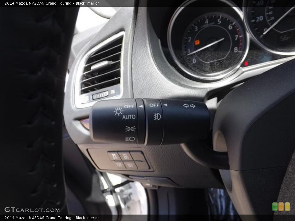 Black Interior Controls for the 2014 Mazda MAZDA6 Grand Touring #79675156