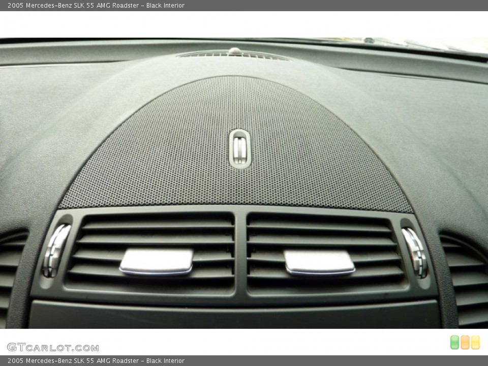 Black Interior Dashboard for the 2005 Mercedes-Benz SLK 55 AMG Roadster #79675230